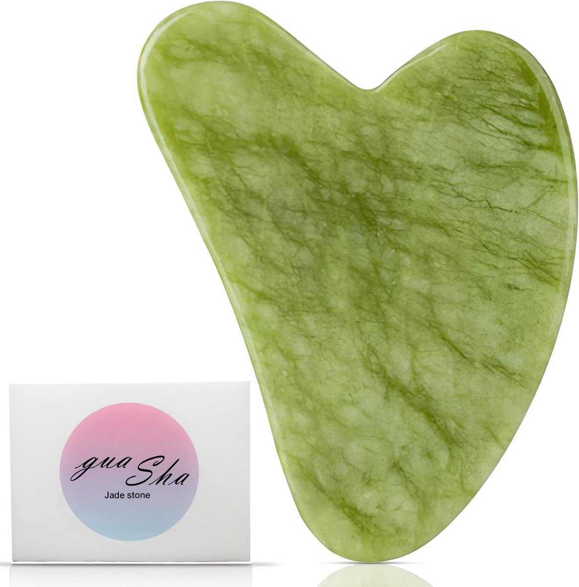 Gua Sha Set Natuursteen voor Gezicht en Lichaam – Anti-Aging, Ontspanning en Versteviging