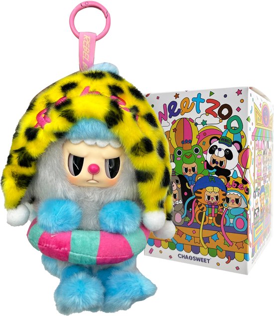 Rebel Bear Blind Box pluche - 'Sweet Zoo' Serie - Verzamelfiguren