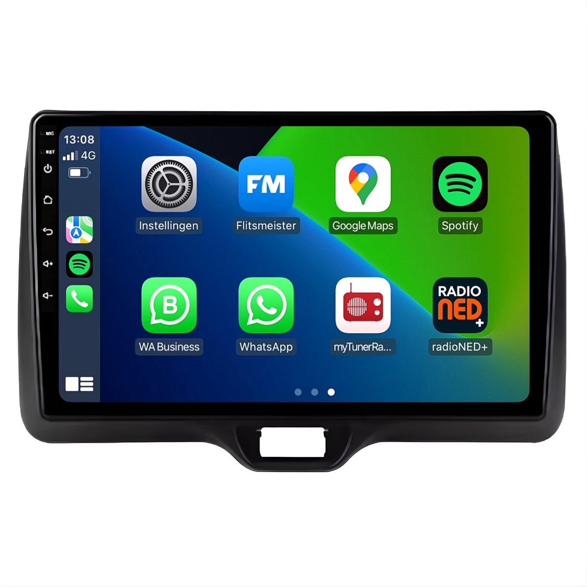CarPlay autoradio geschikt voor Toyota Yaris | 2020 t/m 2022 | Android 13 | Draadloos Apple CarPlay & Android Auto | 2GB + 32GB | 8-Core processor | Davilon | 2025 model | 2020 2021 2022 | Bluetooth & Wifi