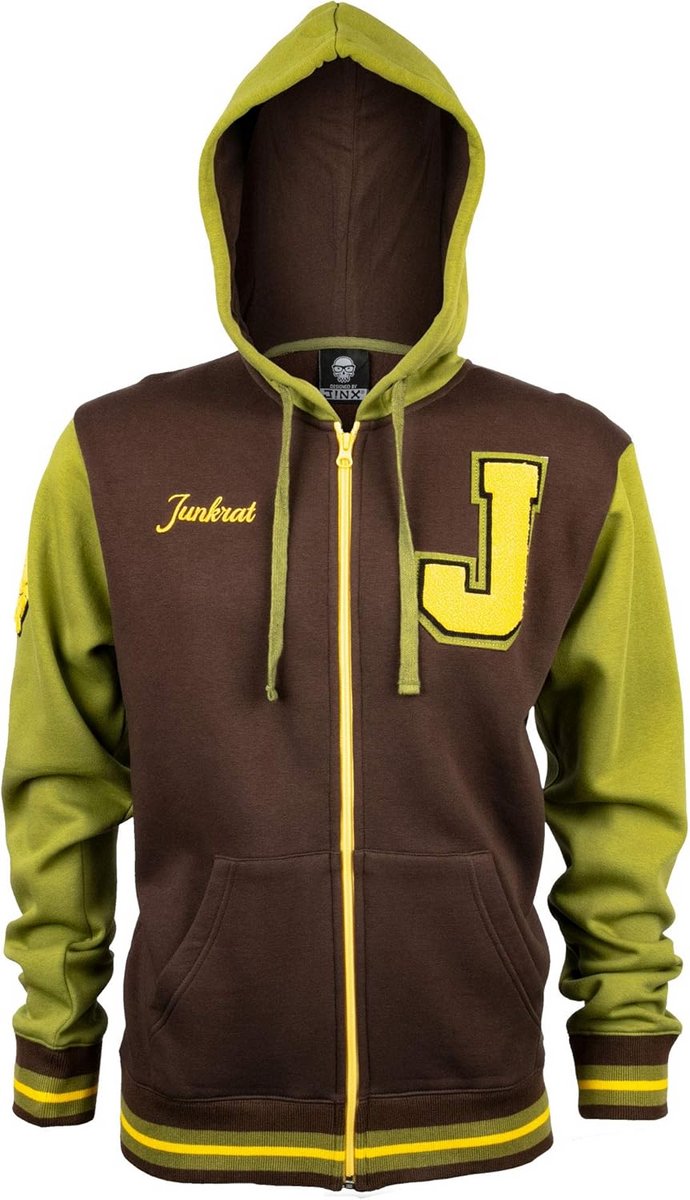 Hooded Cardigan Junkrat - Bruin-Groen | Gaming Merchandise en eSports