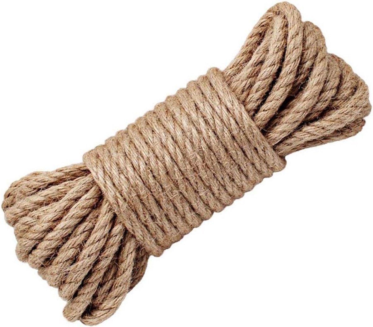 Sterk Natuurlijk Hennep Touw Jute Draad voor Knutselen en Klimpalen 6 Tot 28 mm Dikte