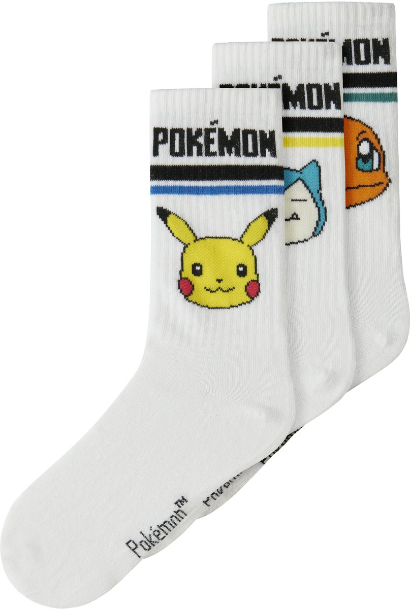 NAME IT- NKMJEFFORD POKEMON 3P TENNISSOCK SKY - Jongens - Socks