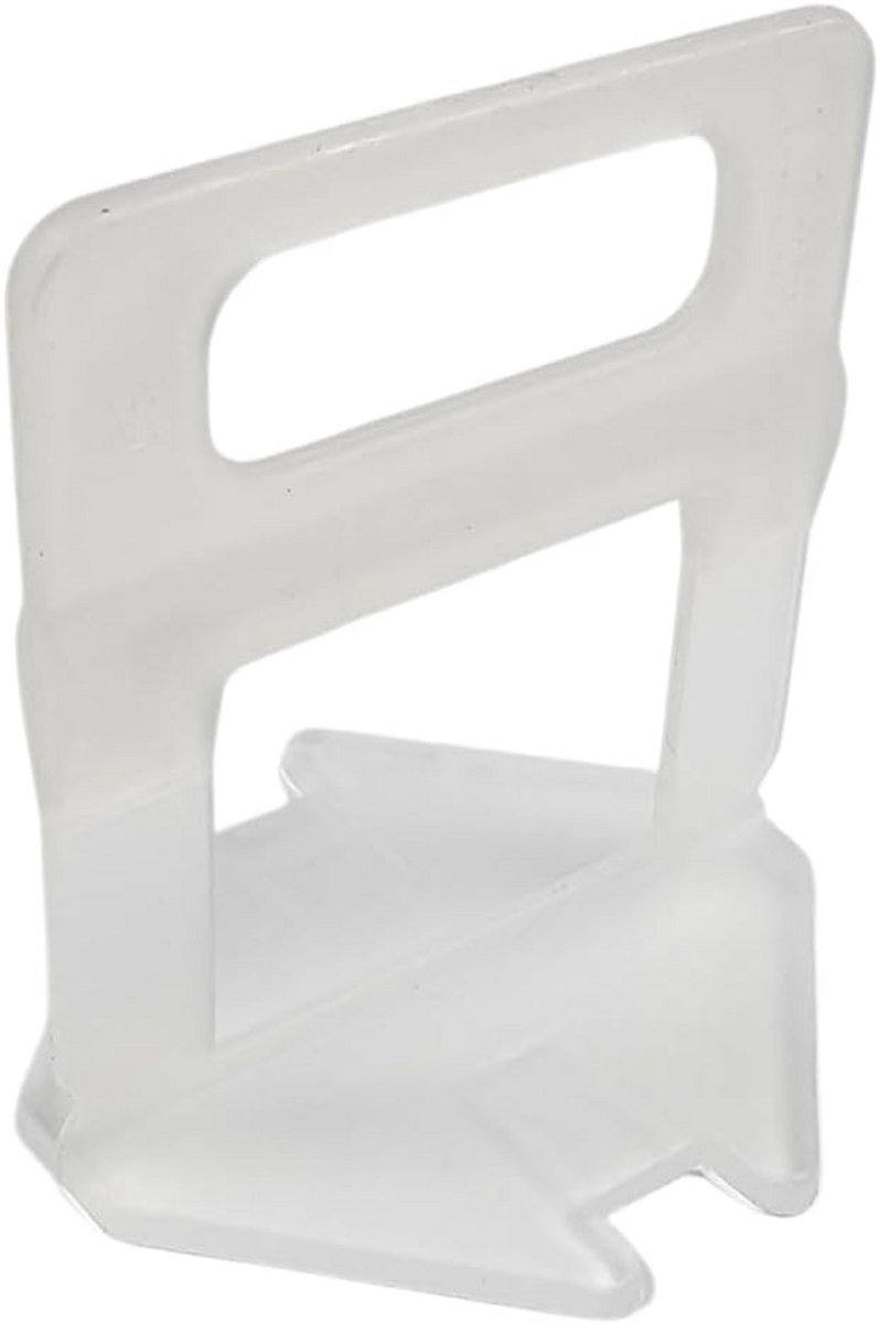 Tegelzetwiggen 1 mm voor een perfect vlak tegeloppervlak (500 stuks)