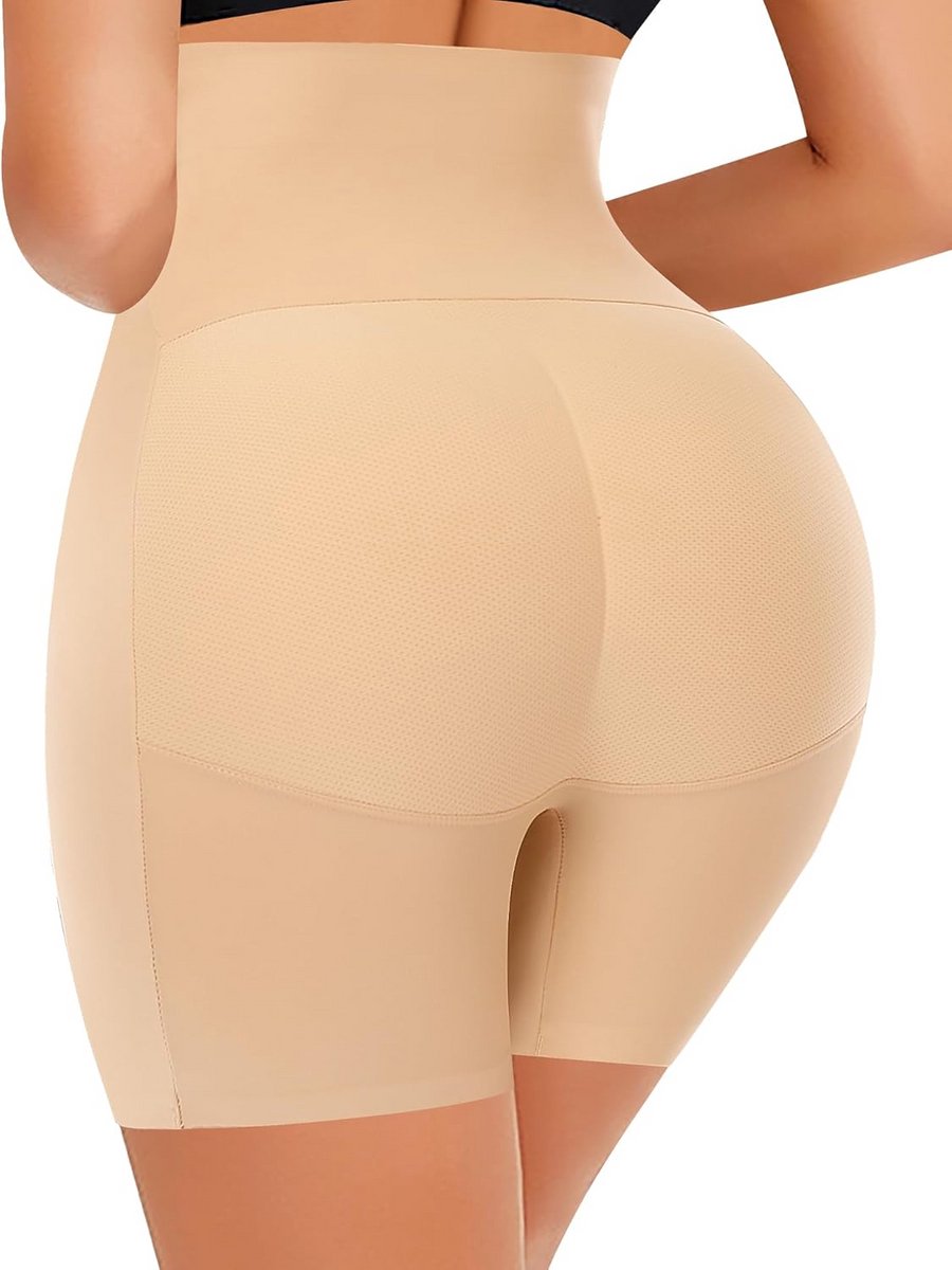 Gewatteerd Butt Lifter Slipje met Hip Enhancer voor Vrouwen, Naadloos