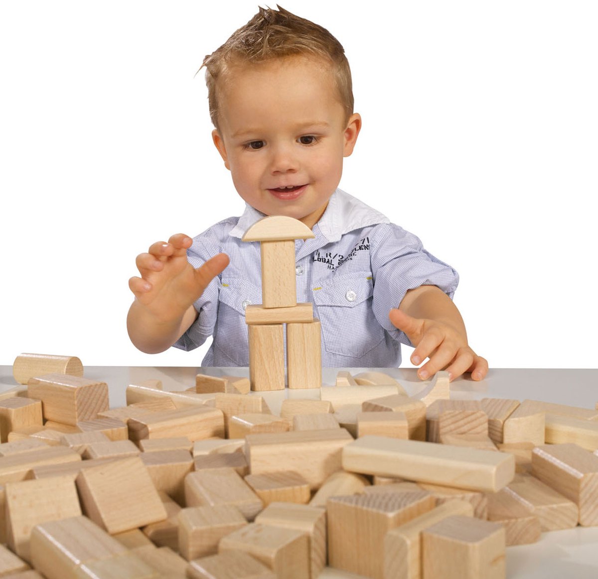 Eichhorn Natural Wooden Blocks — afbeelding 8