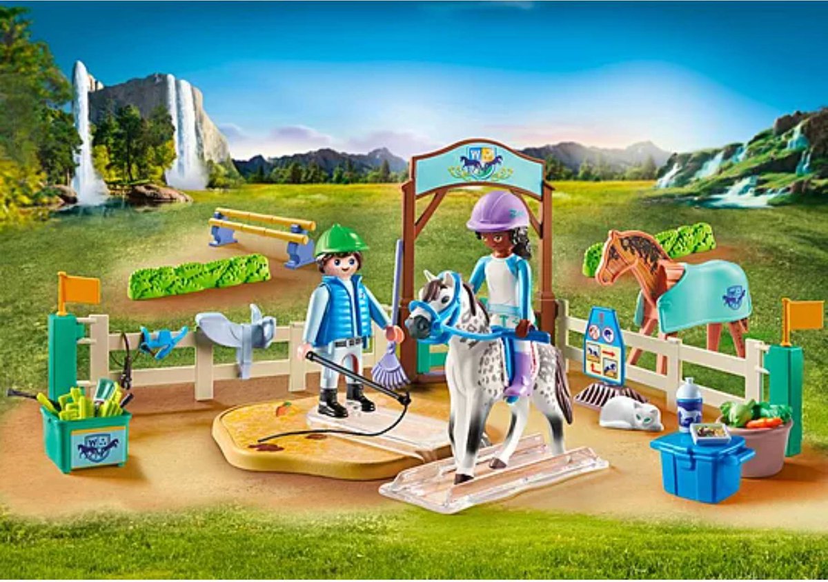 PLAYMOBIL Horses of Waterfall Moderne paardrijschool - 71637 — afbeelding 9