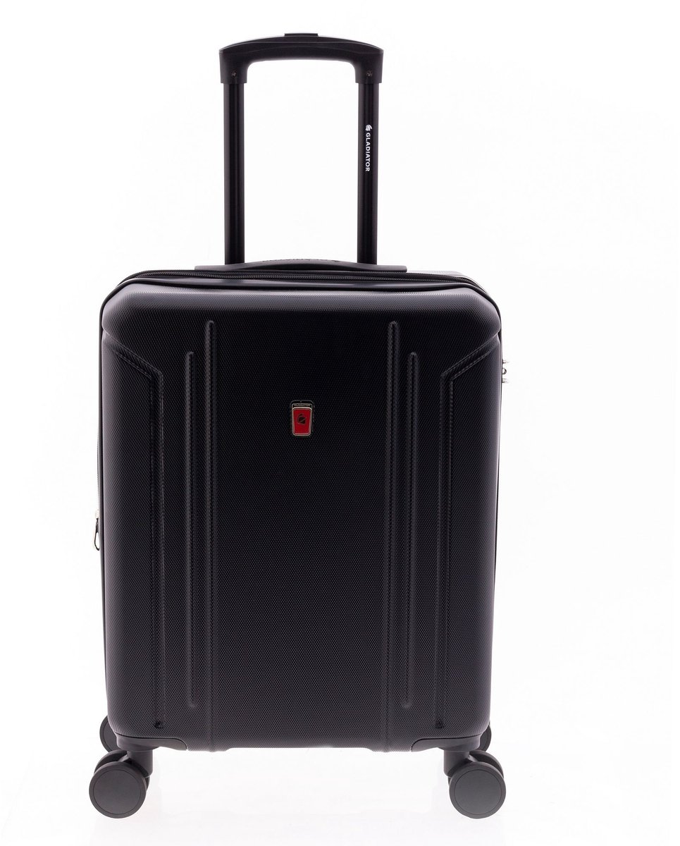 Gladiator 2900 4 wielen Cabinewagen 55 cm - Harde bagage - Combinatieslot - black