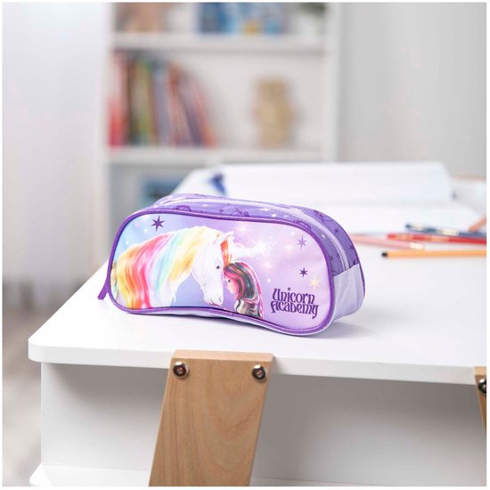Trousse à crayons Unicorn Academy