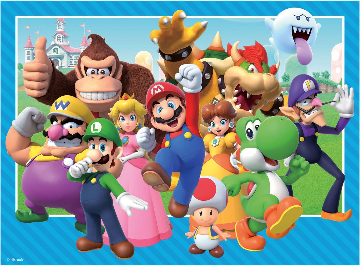 Ravensburger puzzel Let's-a-go ! Super Mario - Legpuzzel - 100 XXL stukjes — afbeelding 5