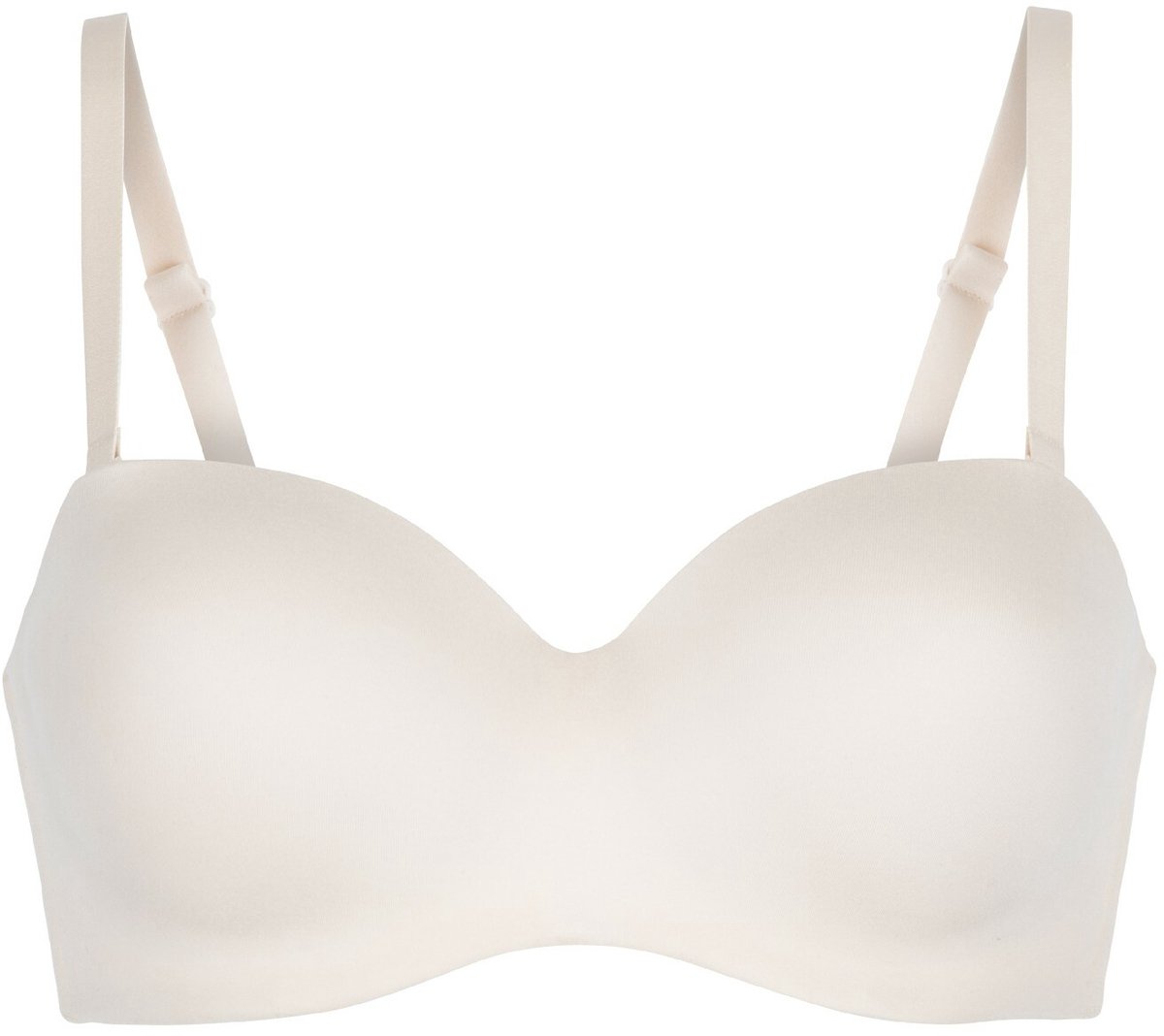 LingaDore DAILY Essentials Strapless BH memory foam Nude