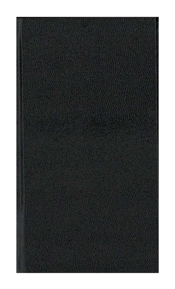 Brepols agenda 2026 - INTERPLAN - Zonder jaartal bedrukking op omslag - Zakagenda - 1 week op 2 pagina's - Weekoverzicht - Zwart - 8.9 x 16 cm