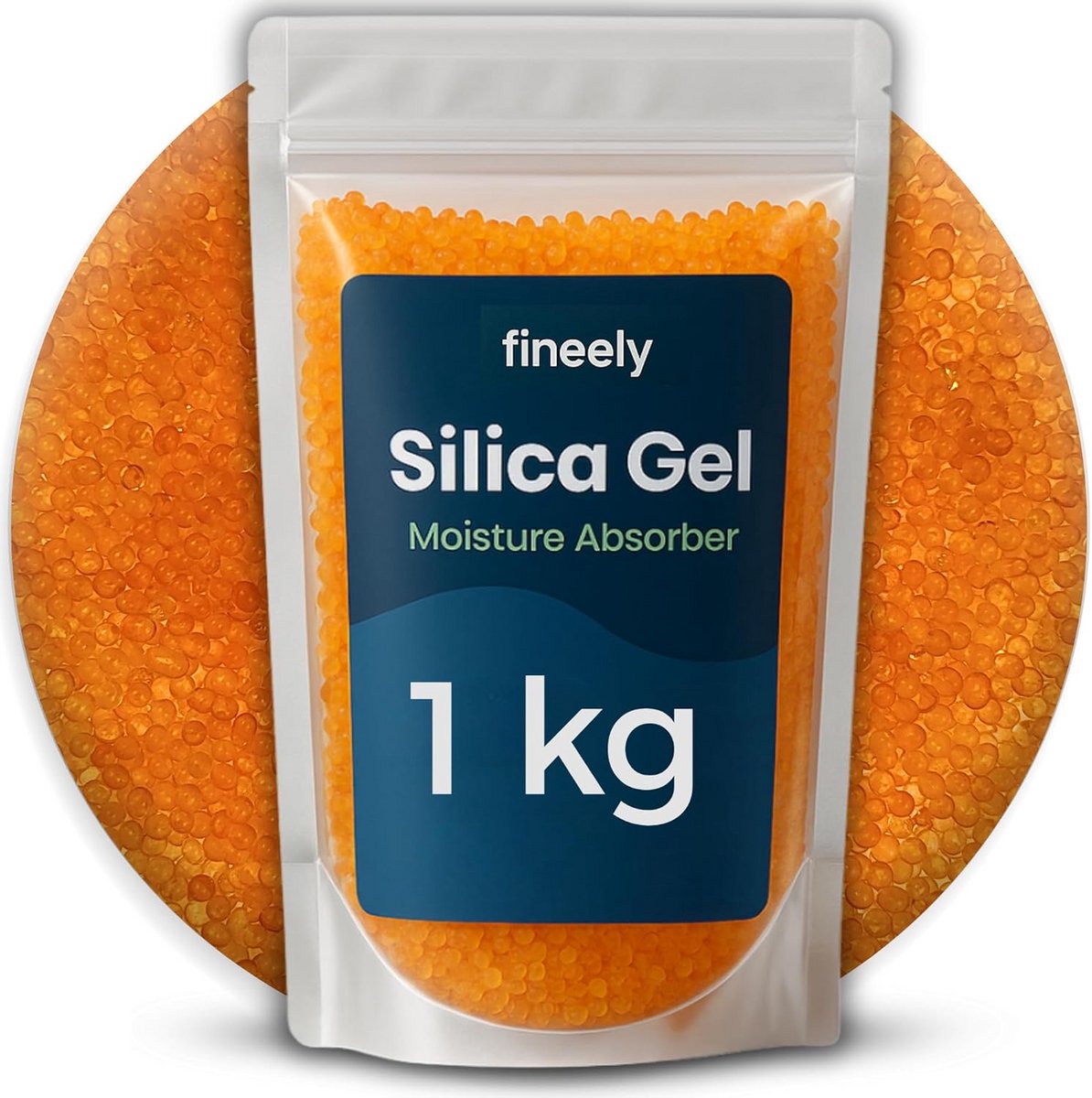 Silicagel Droogmiddel 1 kg met Vochtindicator voor 3D Printen en Elektronica