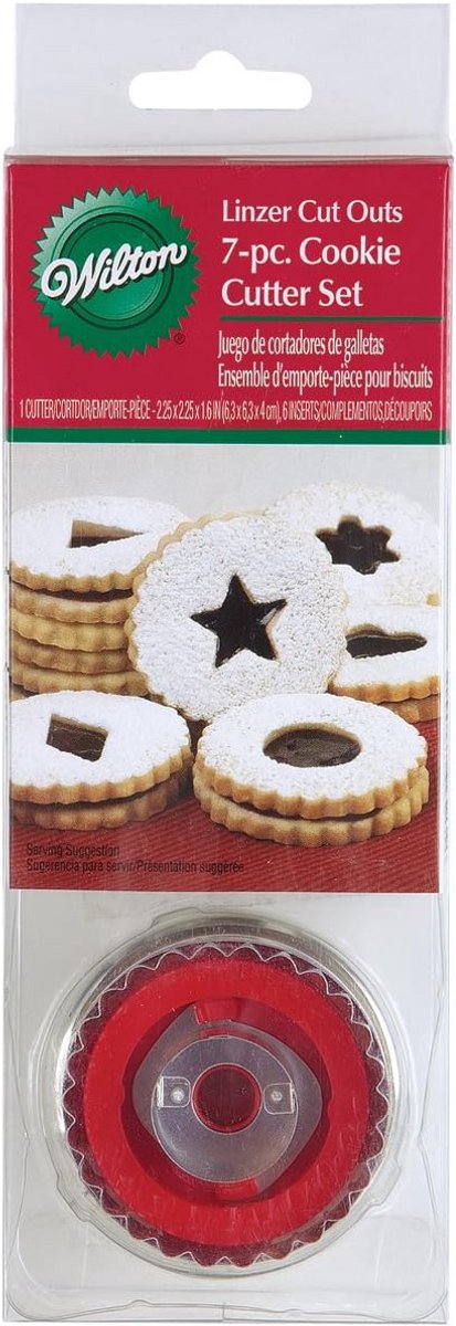 Ronde Koekjesvorm Set met Verwisselbare Vormpjes voor Jamvulling