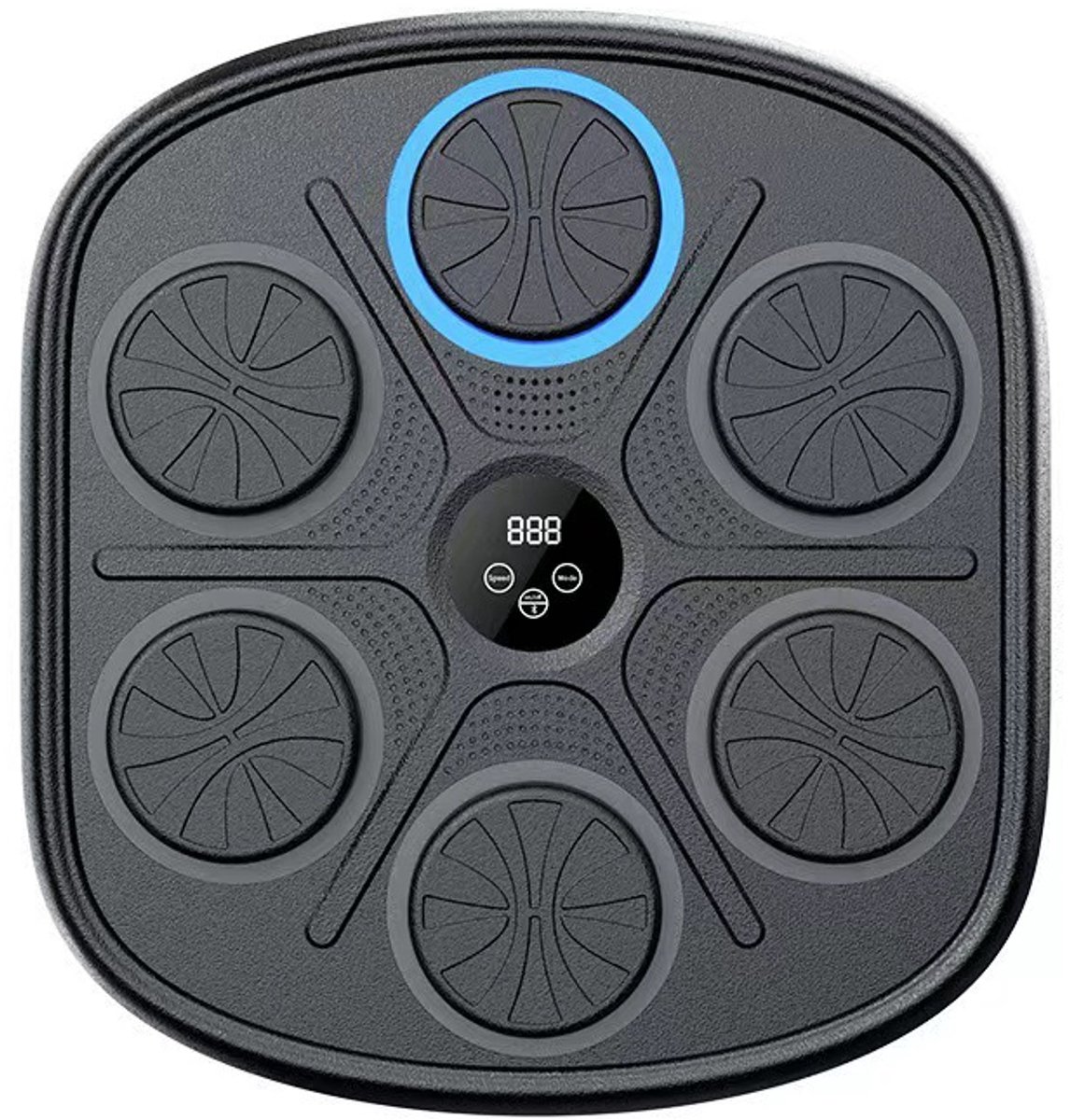 Muzikale boksmachine - Bokszak - Bokstrainer - Boksbal - Bokscoach - Eenvoudige installatie - 9 trainingsmodi - Bokstraining - Boksen - Geschikt voor volwassenen en kinderen