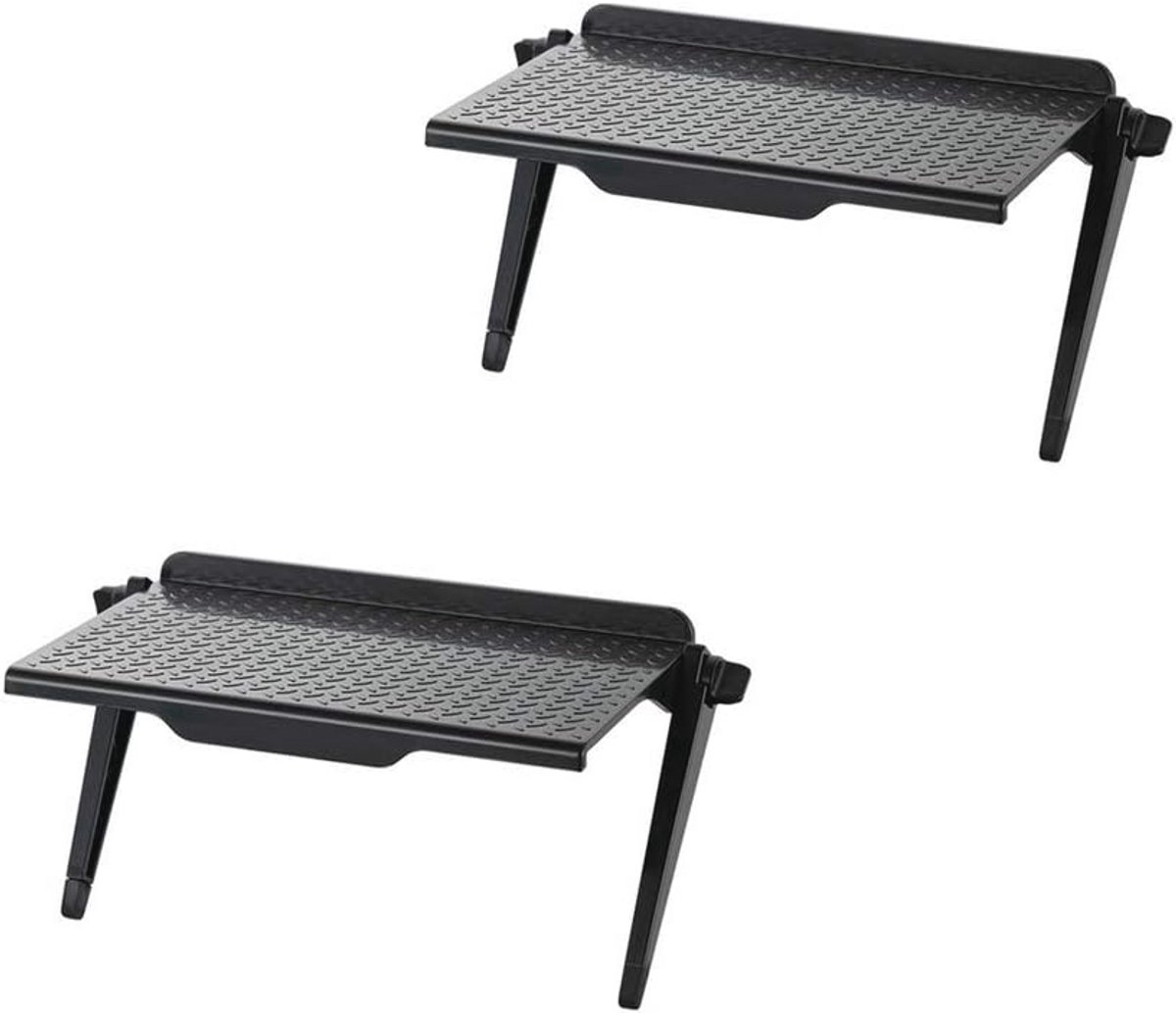 Monitor Plank Organizer voor Computer en TV - 2 Stuks