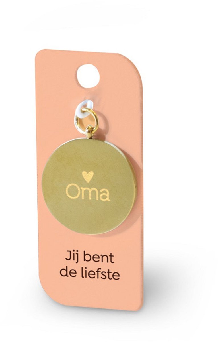 Gouden Charm - Oma