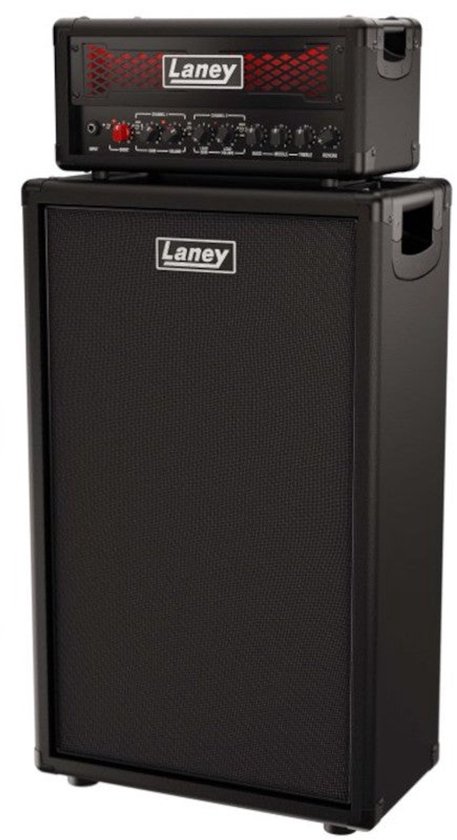 Laney IRF-DUALRIG212 Ironheart Foundry Dualrig head + cabinet 2x12 inch ...