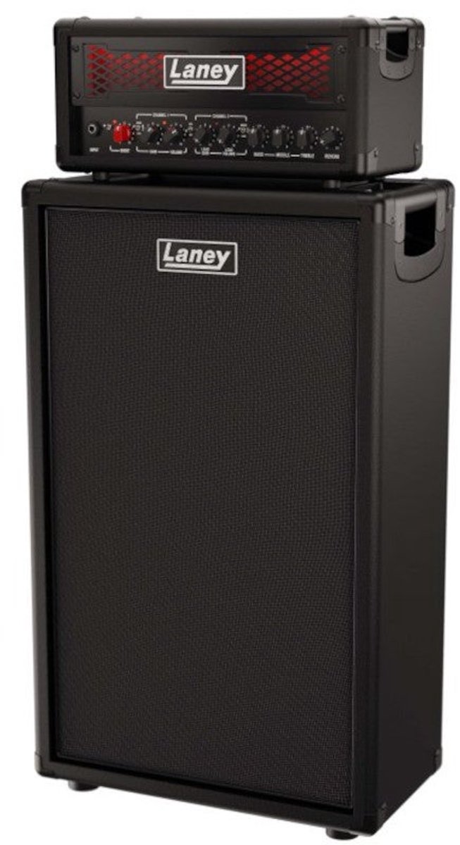Laney IRF-DUALRIG212 Ironheart Foundry Dualrig head + cabinet 2x12 inch 60W