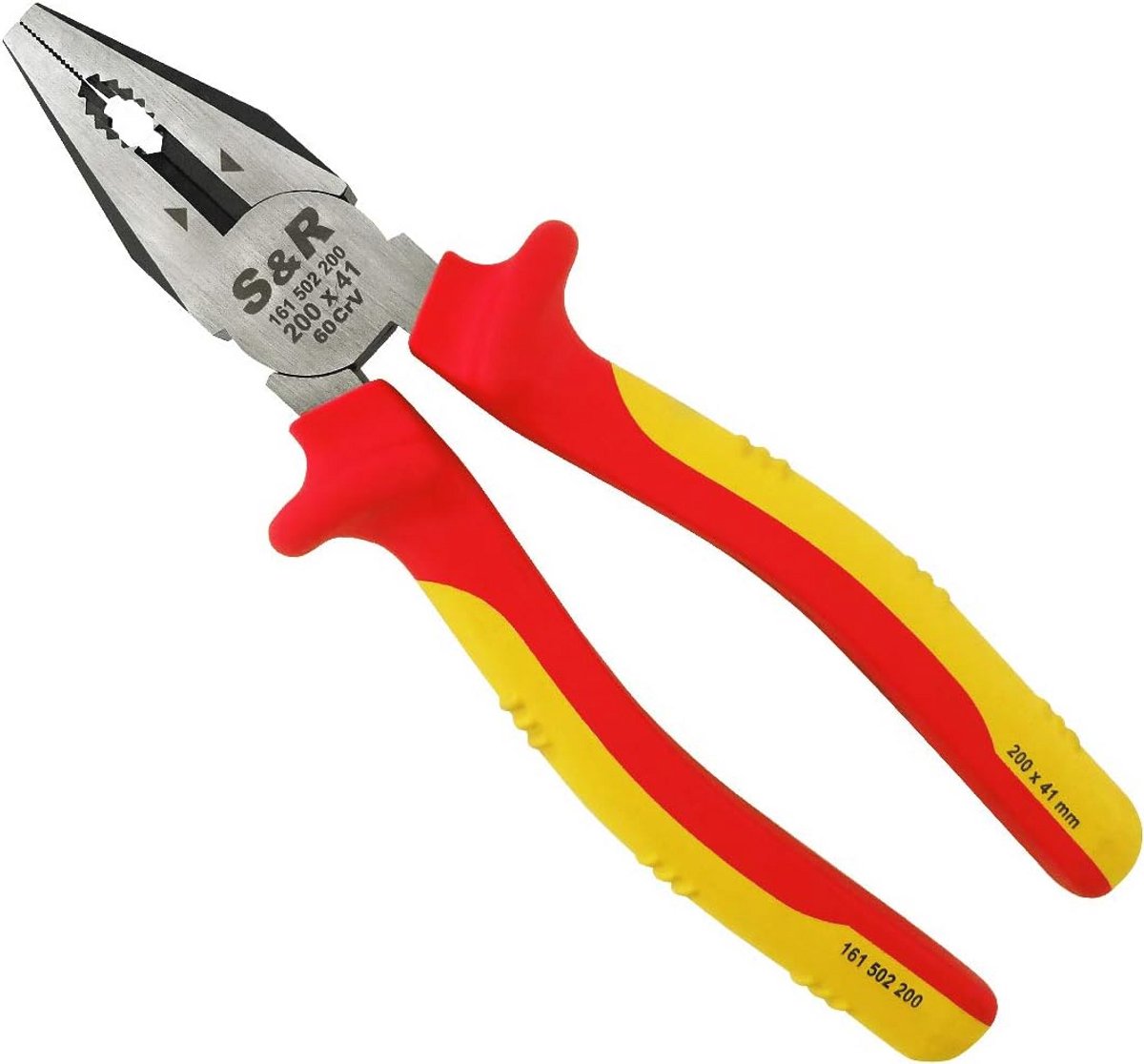 VDE Combinatietang 200mm - Universele Tang voor Elektrische Installatiewerkzaamheden