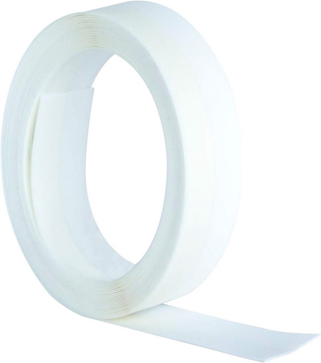 Zelfklevende V-profiel tochtstopper - 5m - Wit