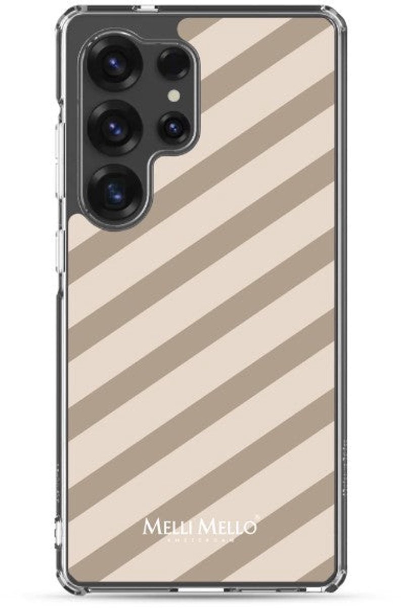 Melli Mello Telefoonhoesje Sand Stripe (Soft case) - Samsung Galaxy S25 Ultra