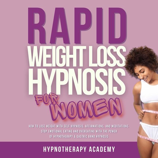 Rapid Weight Loss Hypnosis for Women - cover