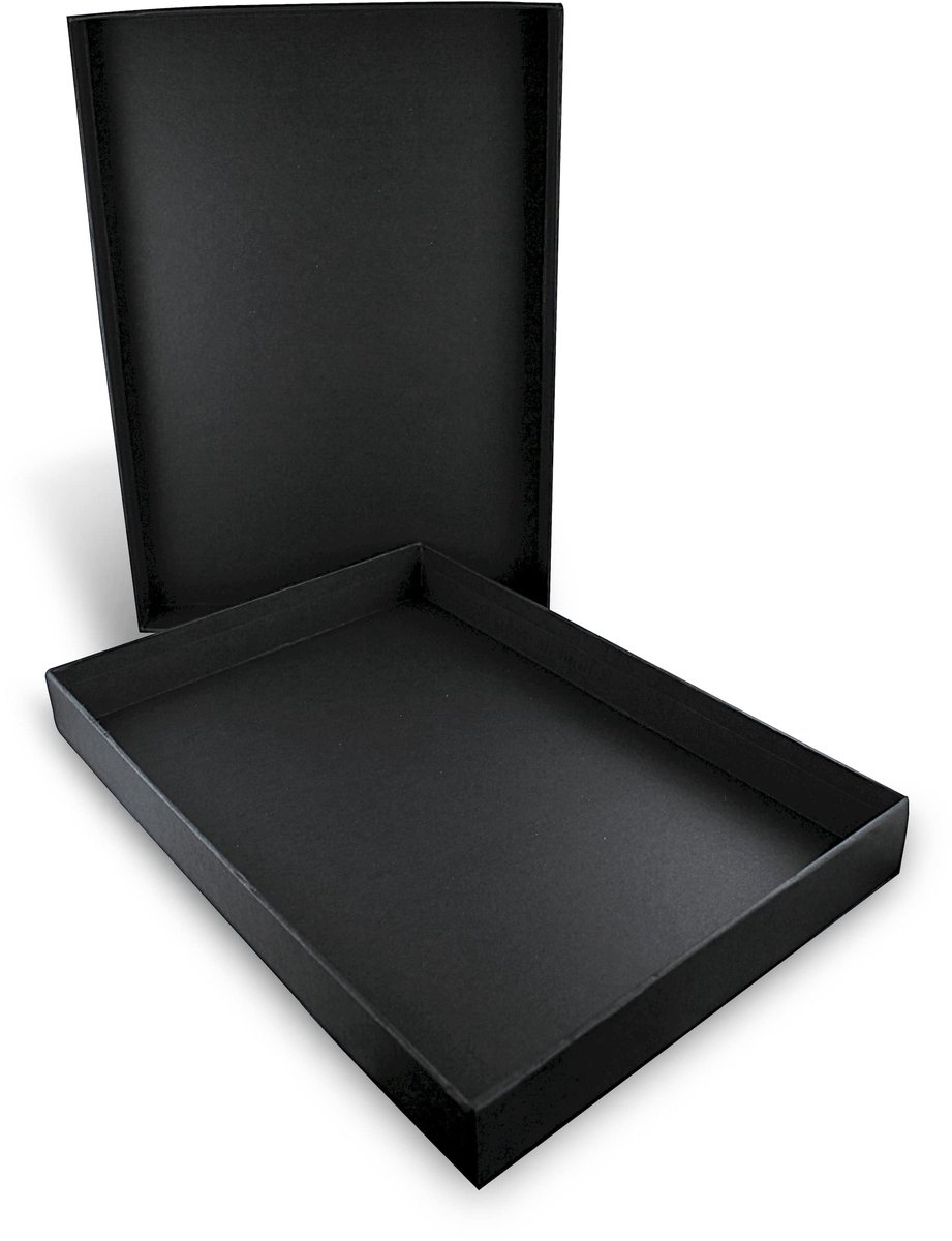 IMPERATORIS® 1 stuk Geschenk Doosjes met Deksel 32.5 x 23.0 x 3.5 cm - DIY Giftset/Geschenkdoos/Cadeau Doos - karton