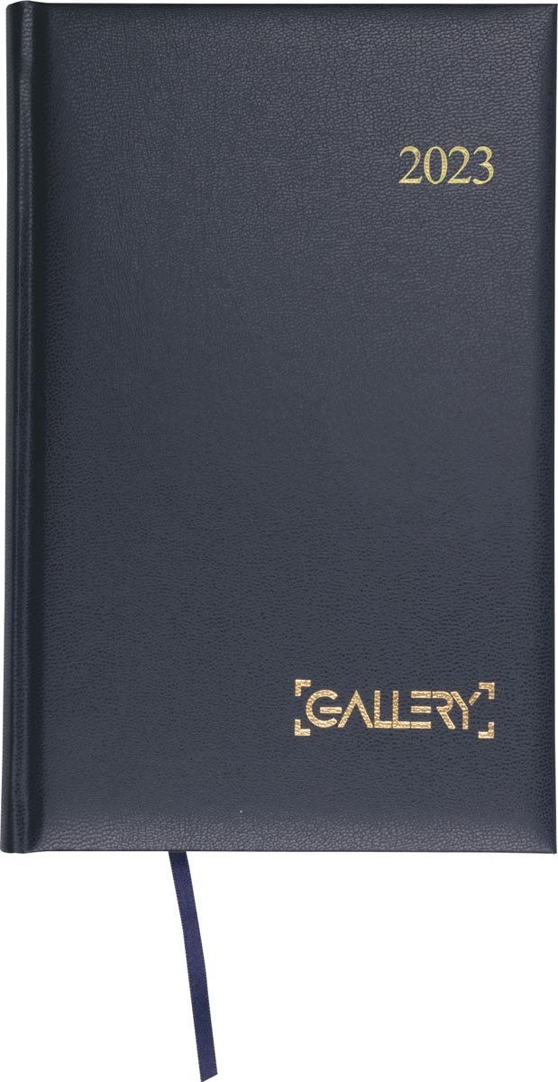 Gallery agenda, Businesstimer, 2024, blauw 30 stuks