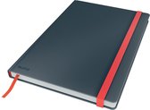 Leitz Cosy Notitieboek B5 Soft Touch Gelijnd - Notitieboek Hard Cover - Fluweel Grijs - Ideaal Voor Thuiswerken/Thuiskantoor