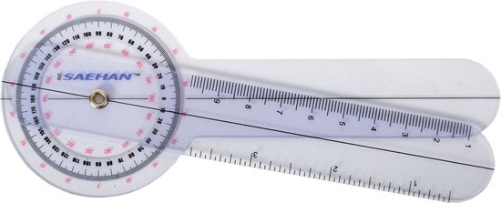 Foto: Goniometer 15 cm gradenboog fysiotherapie fysiometer inclinometer uitslagmeter