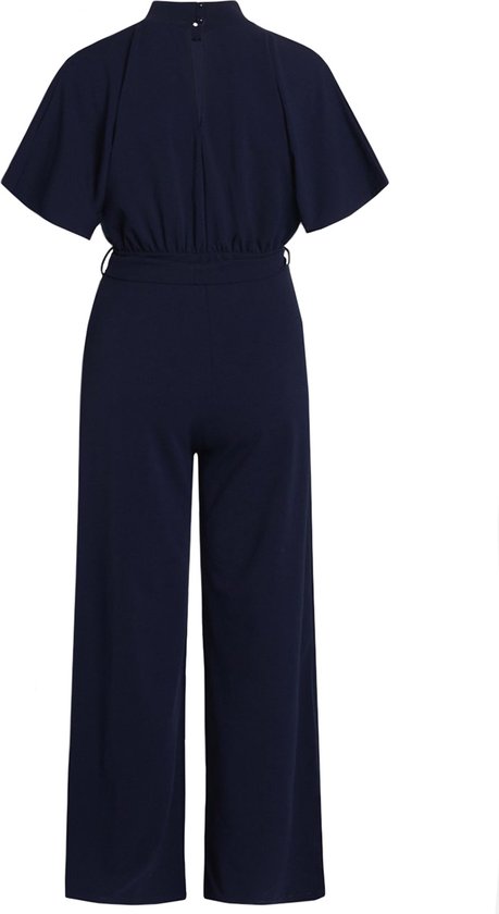 SISTERS POINT GIRL-JU Dames Jumpsuit - Navy - Maat S