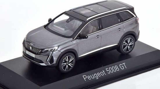Norev 473923 - Peugeot 5008 GT 2021 Gris Platinium - Miniature 1/43 Neuve