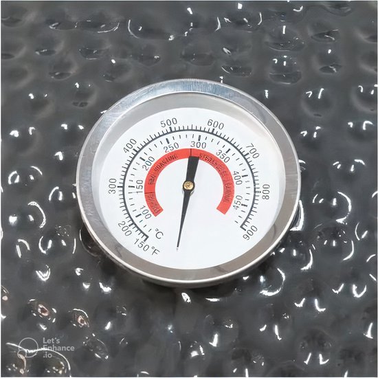 Kamado S Landmann Ø 38 CM 15 Inch Zwart van Landmann — afbeelding 5