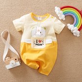 Vêtements Bébé - Cadeau Bébé - Cadeau maternité - Ensemble barboteuse - Ensemble cadeau baby shower - 3-6 mois