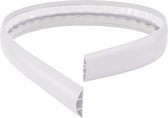 Protège-câbles TRU COMPONENTS 1565440 PVC blanc Nombre de canaux: 1 1800 mm Contenu: 1.8 m
