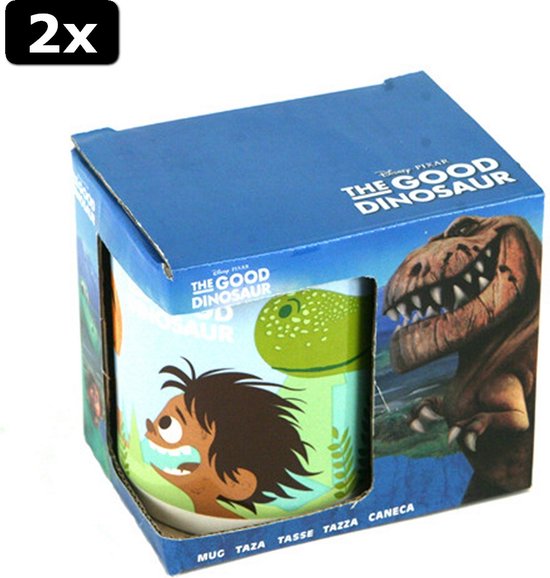 Christmas Goods glasfiguur kersthanger dinosaurus divers per stuk kopen