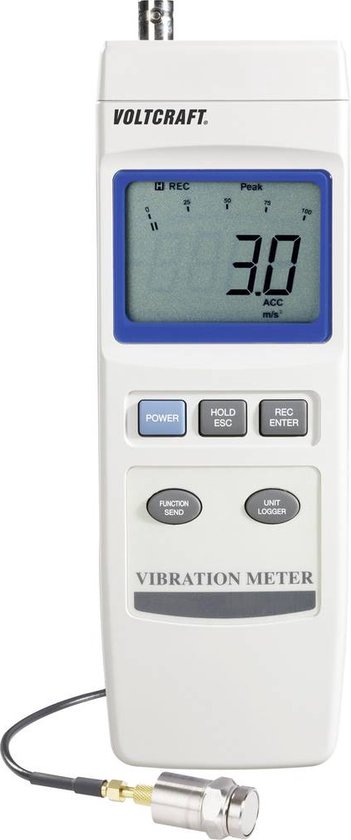 VOLTCRAFT VBM-100 Trillingsmeter ± 5 %