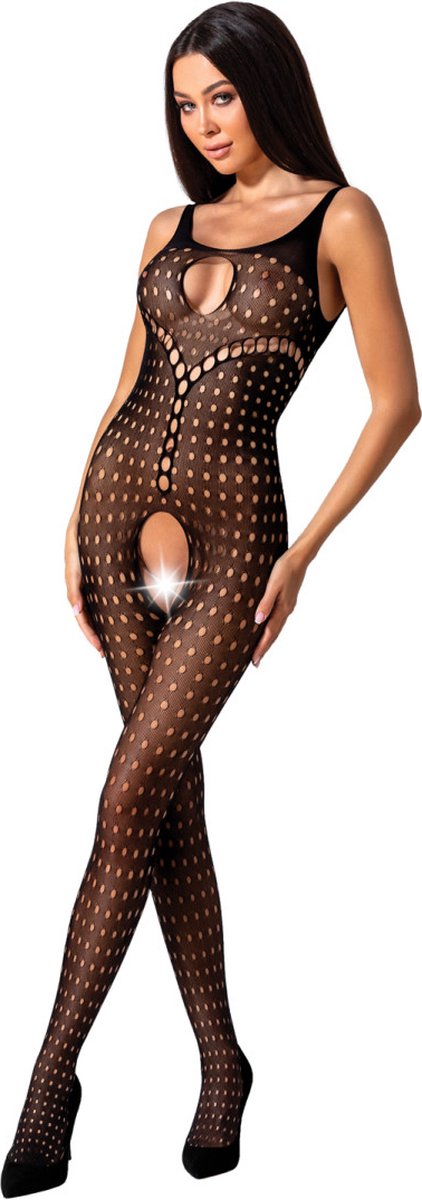 PASSION WOMAN BODYSTOCKINGS | Passion Woman Bs078 Bodystocking - Black One Size