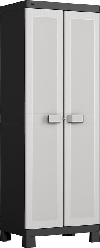 Nauwkeurig eerlijk Productief HART opbergkast met deuren 65x45x182 cm - Voorraadkast kunststof - Binnen &  Buiten | bol.com