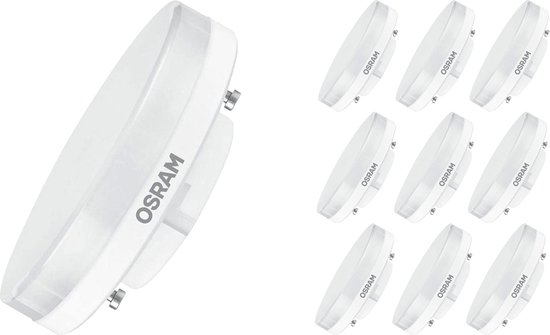 Voordeelpak 10x Osram LED Spot STAR GX53 AR111 Mat 4.9W 470lm 120D - 827 Zeer Warm Wit | Vervangt 50W