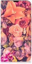Telefoon Hoesje Cadeau voor Moeder Geschikt voor iPhone 14 Flipcase Bosje Bloemen