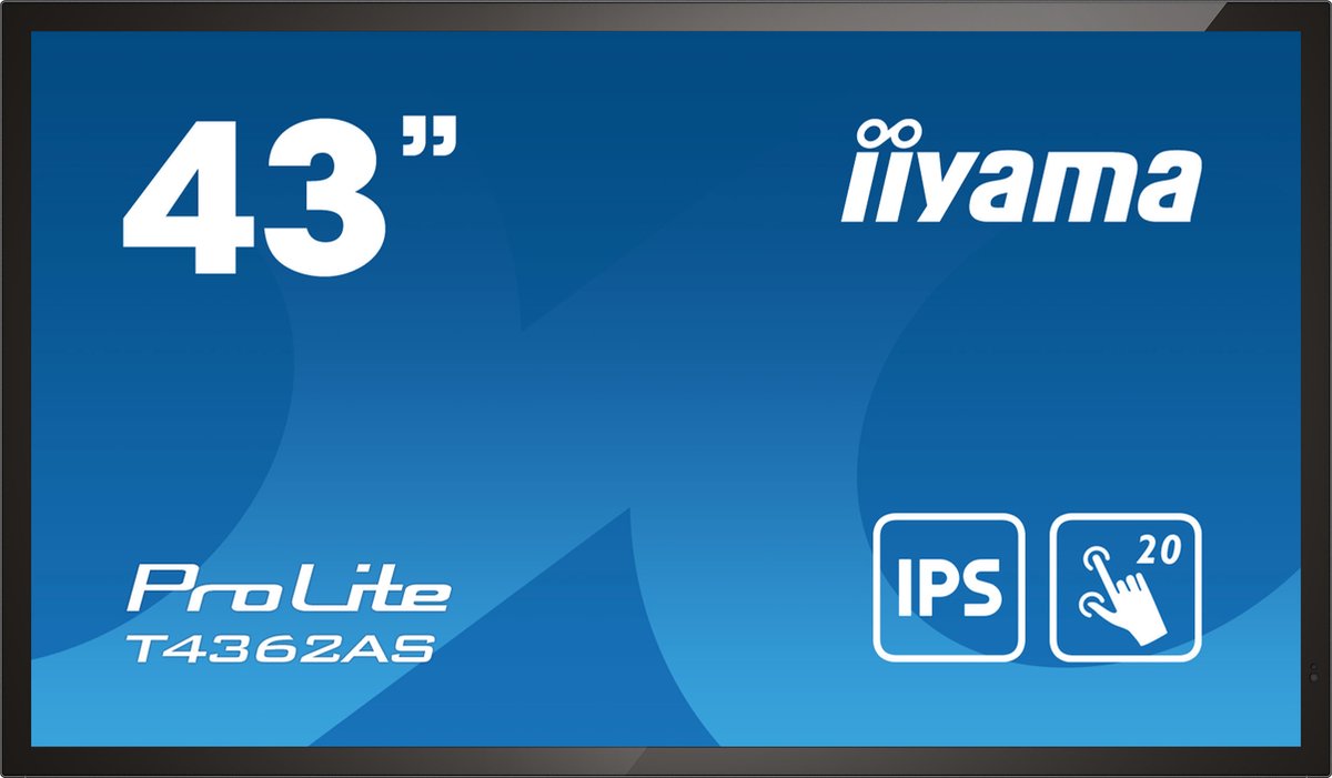 Iiyama ProLite T4362AS-B1 43 4K Ultra HD Public Display