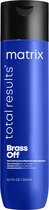 Matrix Total Results Brass Off Shampoo – Neutraliseert warme ondertonen in bruin haar – 300 ml Matrix Total Results Brass Off Shampoo – Neutraliseert warme ondertonen in bruin haar – 300 ml