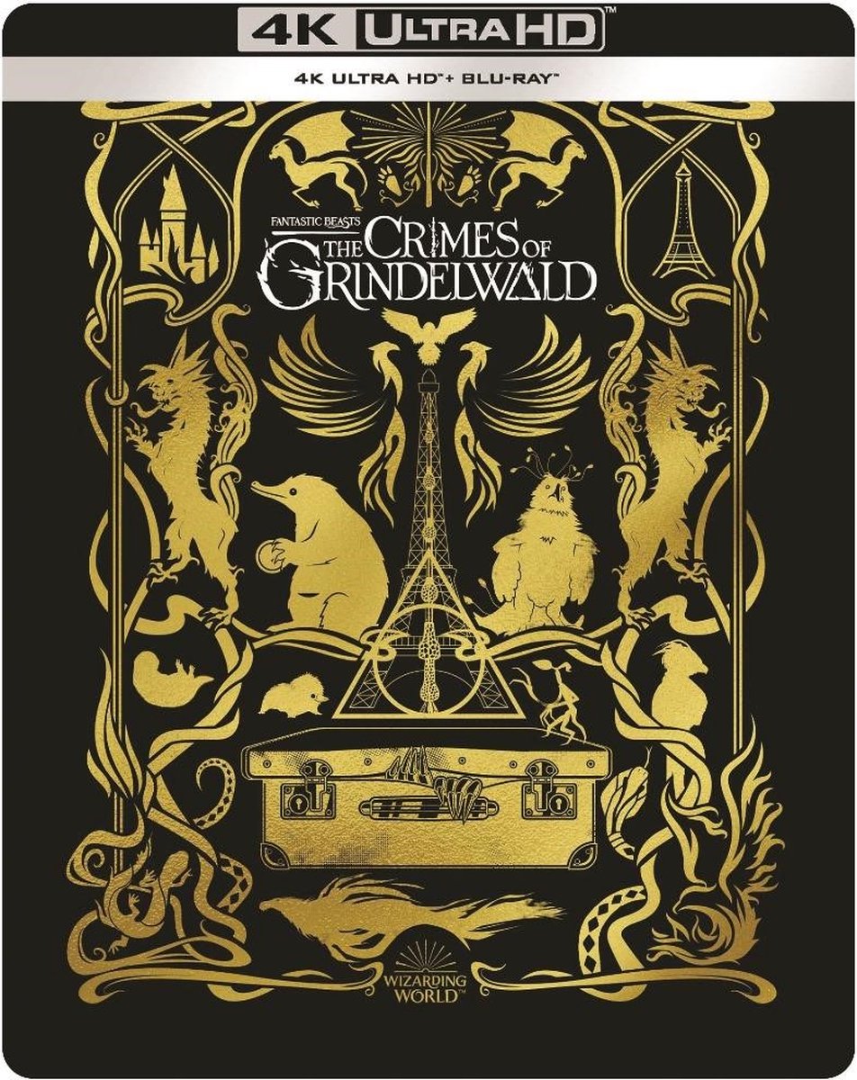 Fantastic Beasts - The Crimes Of Grindelwald (4K Ultra HD Blu-ray) (Steelbook)-
