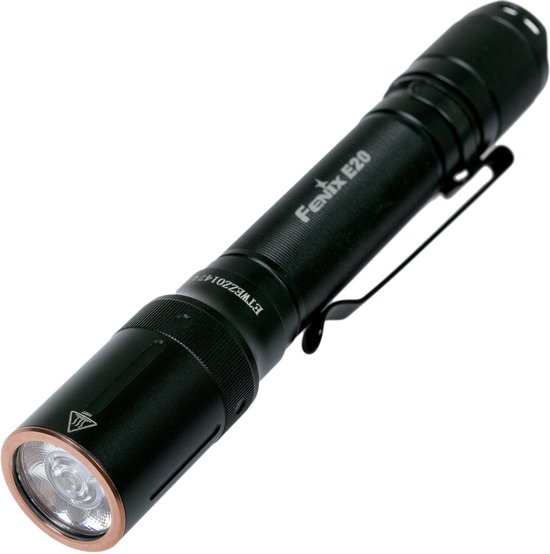Fenix E20 V2.0 Zaklamp – 350 lumen – aluminium – voor kamperen