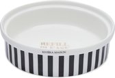 Riviera Maison Voerbak - Refill Please Cat & Dog Bowl - Zwart - Maat S