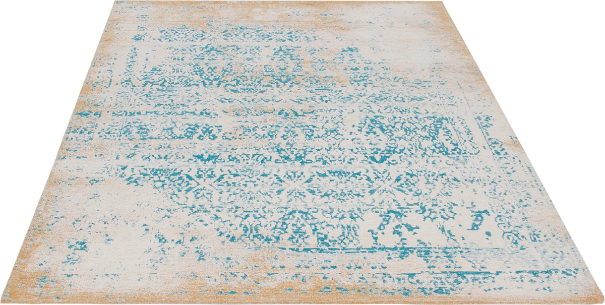 Dutch Lifestyle Vloerkleed Argentella 7 Turquoise 160x230cm