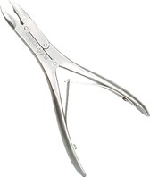 MEDLUXY - Nageltang - Holle gebogen Bek - Dubbele Scharnier (dubbele overbrenging) - 15 cm - 20 mm bek [P208] nagelknipper