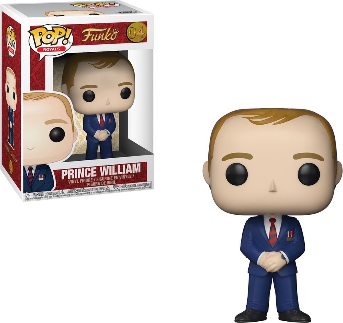 Funko Pop! Royal Family Prince William - #04 Verzamelfiguur