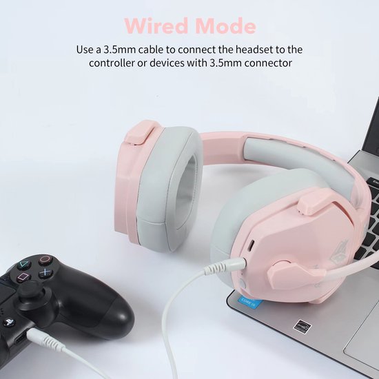 Draadloze Gaming Headset Noise Cancelling Bluetooth Gaming Headset